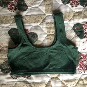 ARQ medium fern wide strap bra